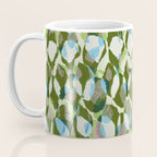 Pure Strokes #3 / Green & Blue Coffee Mug Gallery Image 3