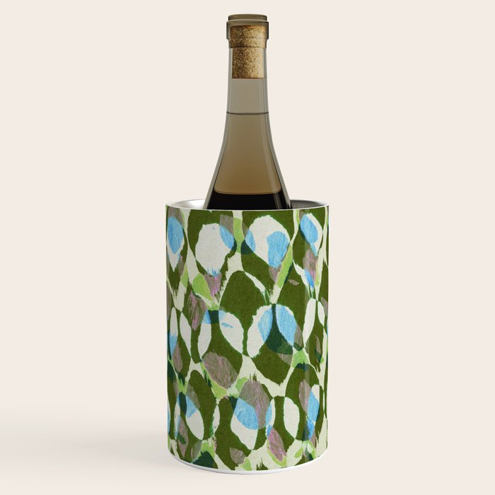 Pure Strokes #3 / Green & Blue Wine Chiller Gallery Image 3