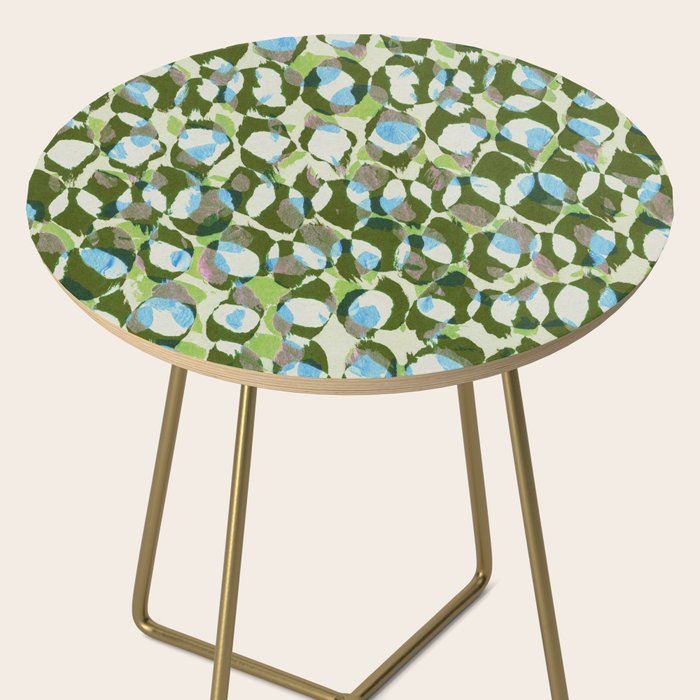 Pure Strokes #3 / Green & Blue Side Table Gallery Image 2