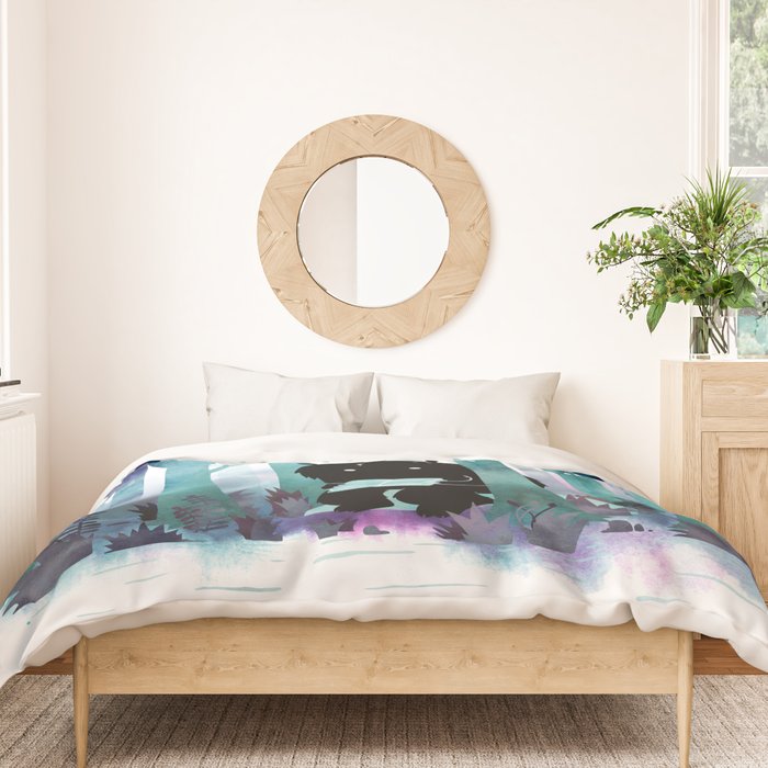 A Quiet Spot Duvet Cover Gallery Image 3