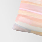 Abstract Watercolor Waves in Peach Sunrise Pillow Sham Gallery Image 4