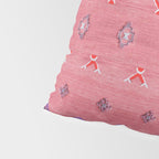 Lovely Pink Oriental Traditional Moroccan Handmade Printable Style  Pillow Sham Gallery Image 4