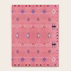 Lovely Pink Oriental Traditional Moroccan Handmade Printable Style  Notebook Gallery Image 4