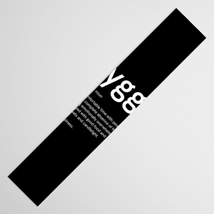 Hygge: Black Edition Table Runner Gallery Image 3