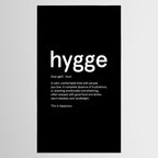 Hygge: Black Edition Tablecloth Gallery Image 2