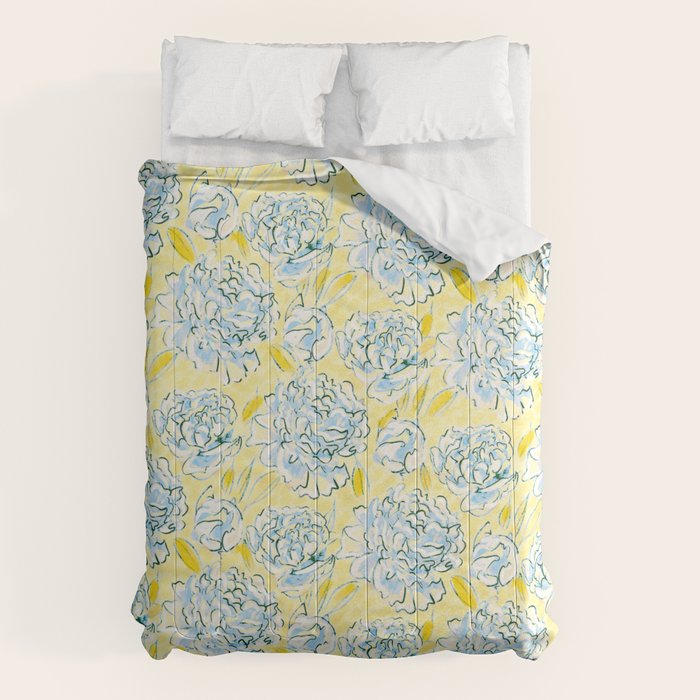 Block Island Blossoms  Comforter Gallery Image 6
