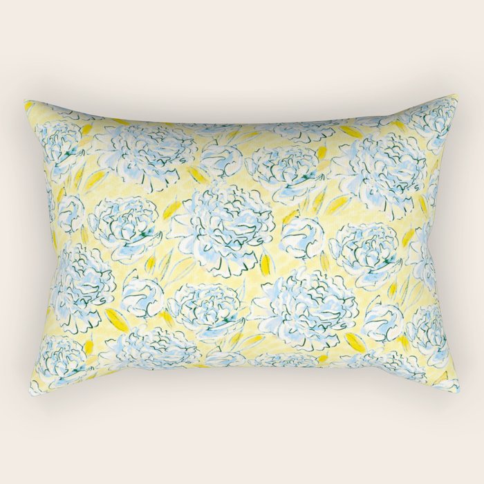 Block Island Blossoms  Rectangular Pillow Gallery Image 2
