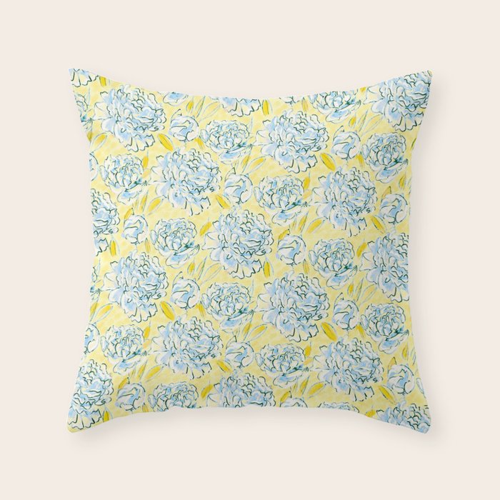 Block Island Blossoms  Throw Pillow Gallery Image 6
