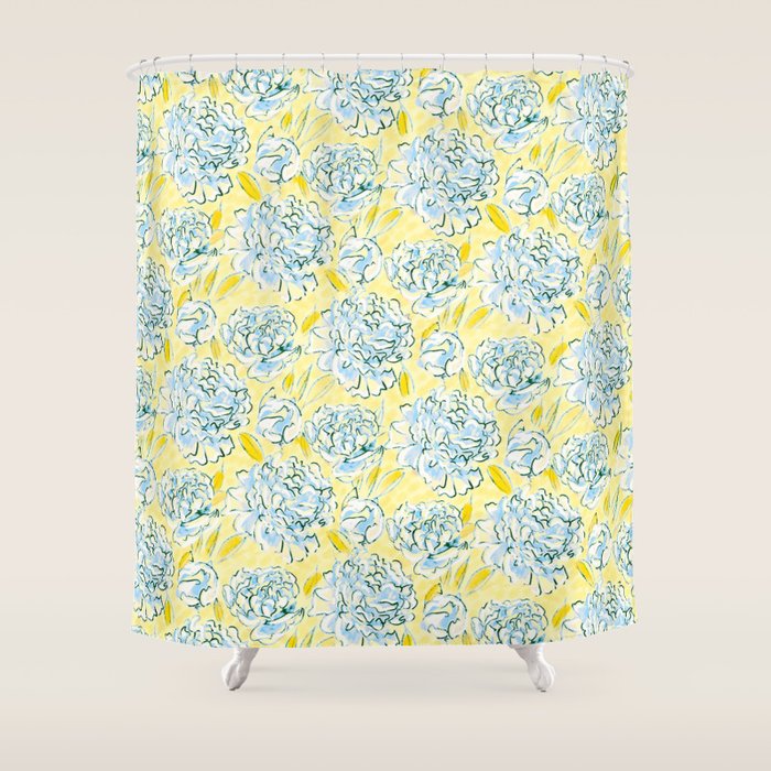 Block Island Blossoms  Shower Curtain Gallery Image 1