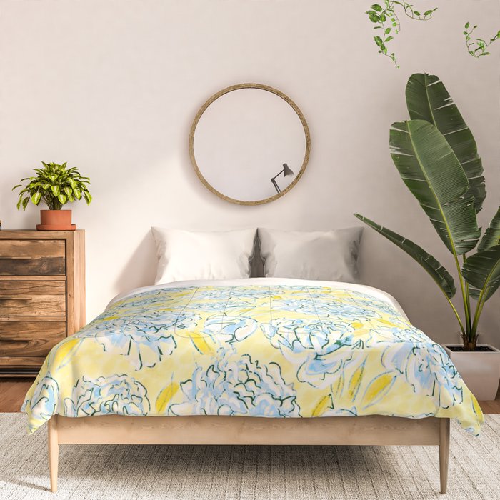 Block Island Blossoms  Comforter Gallery Image 3