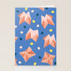 Origami Fortune Teller in Lavender & Pastel Pink Stationery Card Gallery Image 2