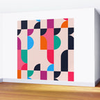 Geometric Shapes 197 Wall Mural Gallery Image 2
