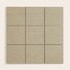 Art Deco Arch Pattern LXI Wood Wall Art Gallery Image 1