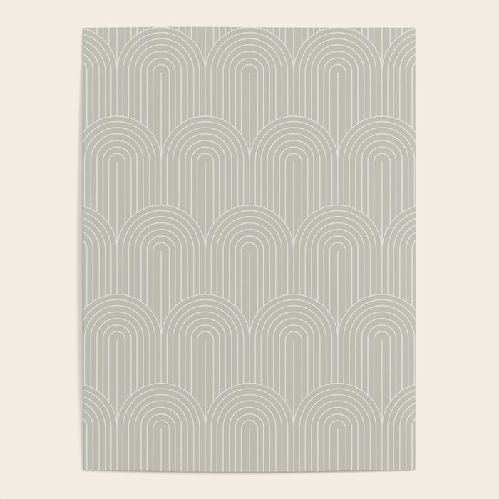 Art Deco Arch Pattern LXI Poster Gallery Image 1