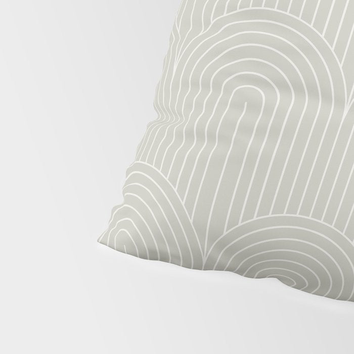 Art Deco Arch Pattern LXI Pillow Sham Gallery Image 4
