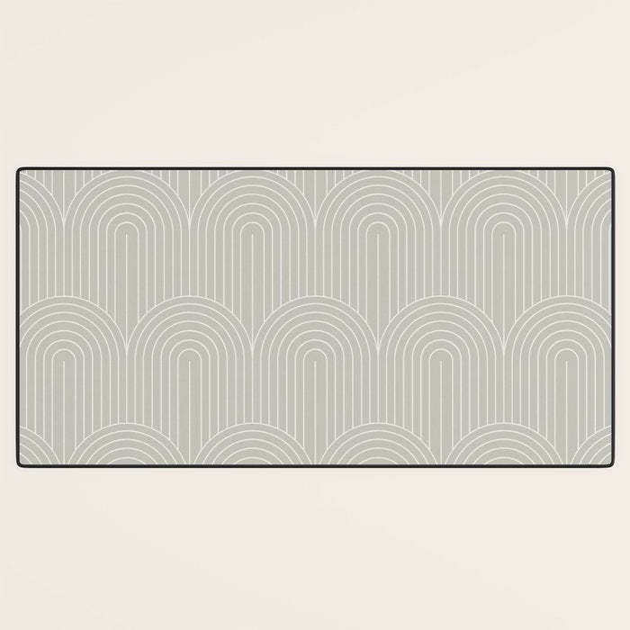 Art Deco Arch Pattern LXI Desk Mat Gallery Image 3