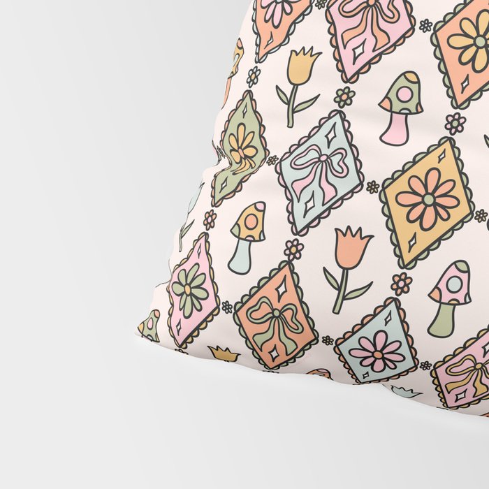 Spring Diamond Print Pillow Sham Gallery Image 4