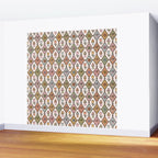 Spring Diamond Print Wall Mural Gallery Image 2