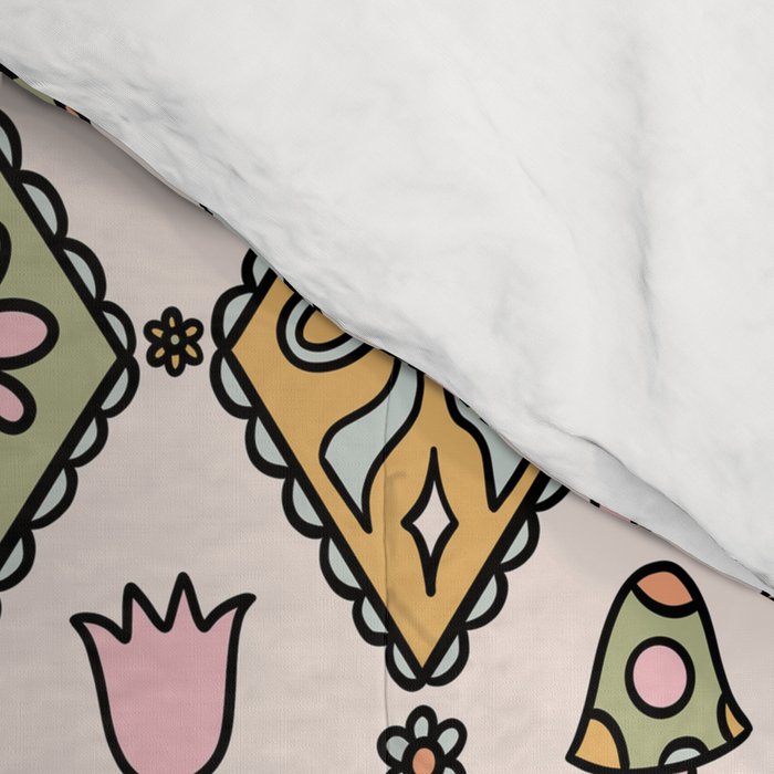 Spring Diamond Print Comforter Gallery Image 4