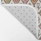 Spring Diamond Print Bath Mat Gallery Image 2