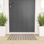 Spring Diamond Print Welcome Mat Gallery Image 3