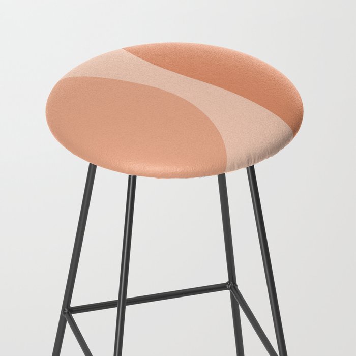 Modern Minimal Arch Abstract XI Stool Gallery Image 2