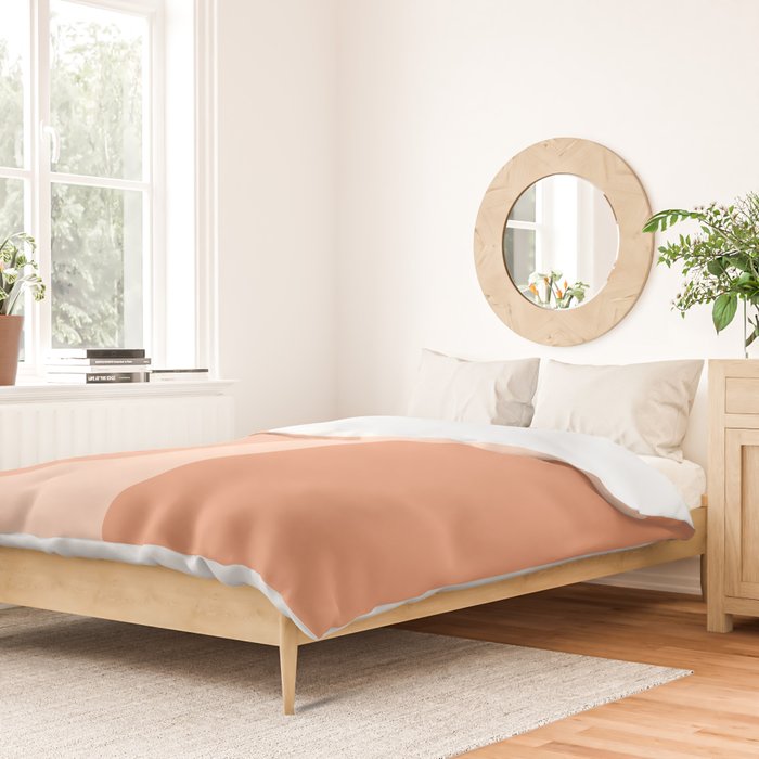 Modern Minimal Arch Abstract XI Duvet Cover Gallery Image 2