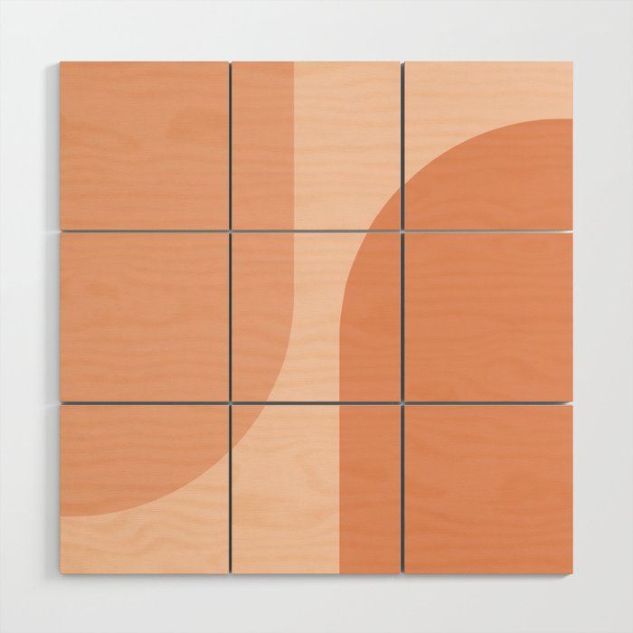 Modern Minimal Arch Abstract XI Wood Wall Art Gallery Image 1