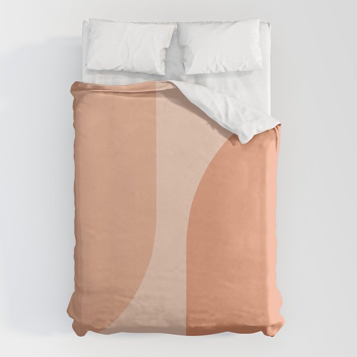 Modern Minimal Arch Abstract XI Duvet Cover Gallery Image 1