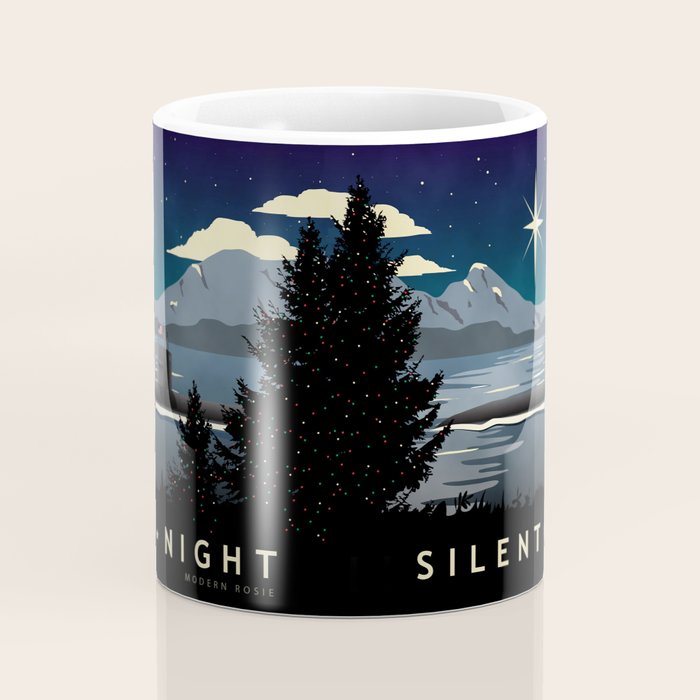 Silent Night - Submarine Holiday Coffee Mug Gallery Image 4