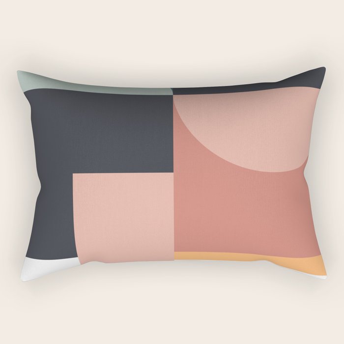 Abstract Geometric 07 Rectangular Pillow Gallery Image 1
