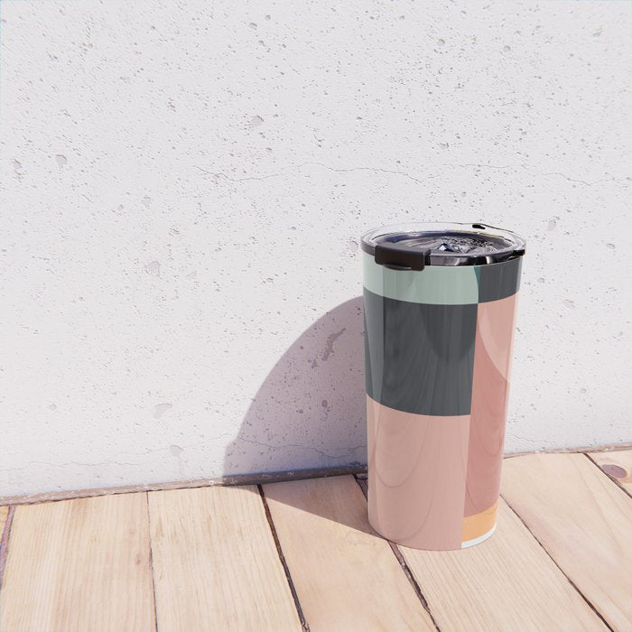 Abstract Geometric 07 Travel Mug Gallery Image 4