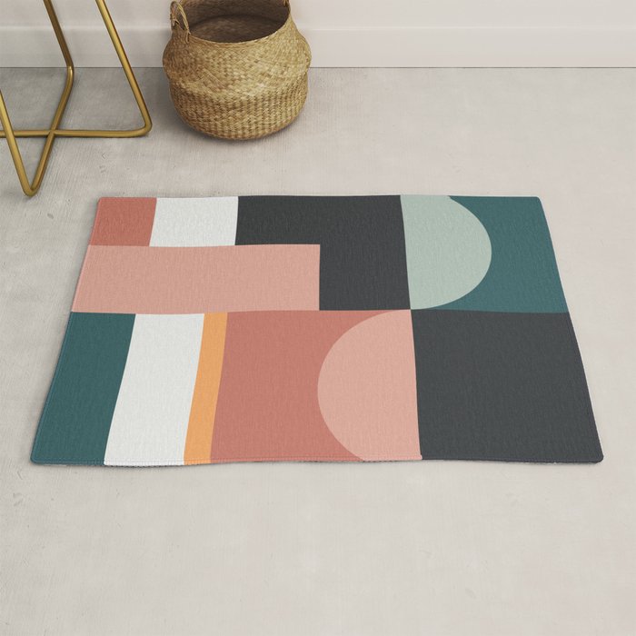 Abstract Geometric 07 Rug Gallery Image 1