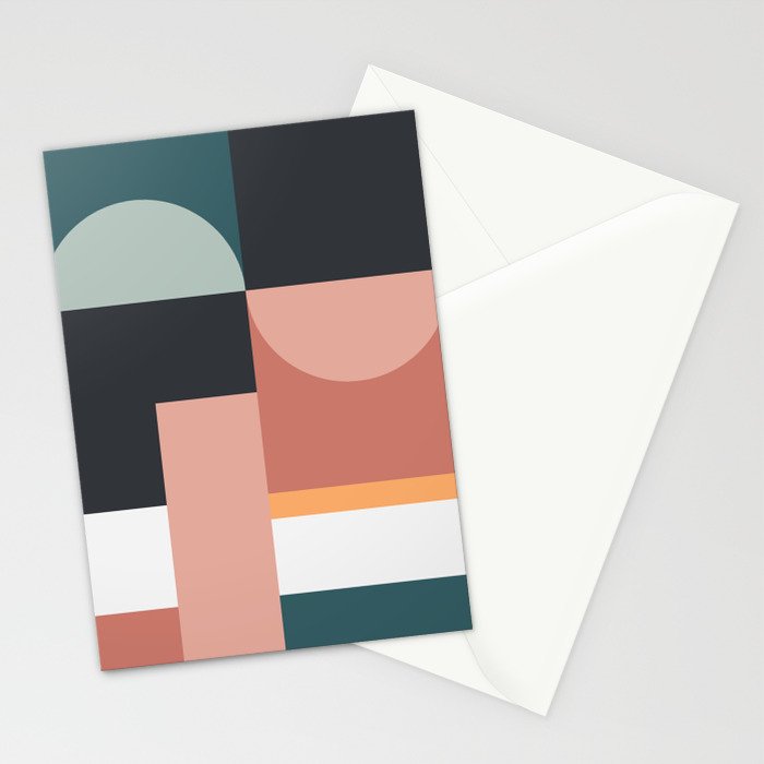 Abstract Geometric 07 Stationery Card Gallery Image 2