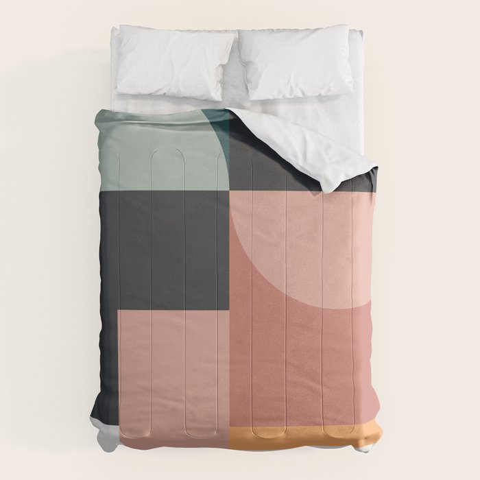 Abstract Geometric 07 Comforter Gallery Image 6