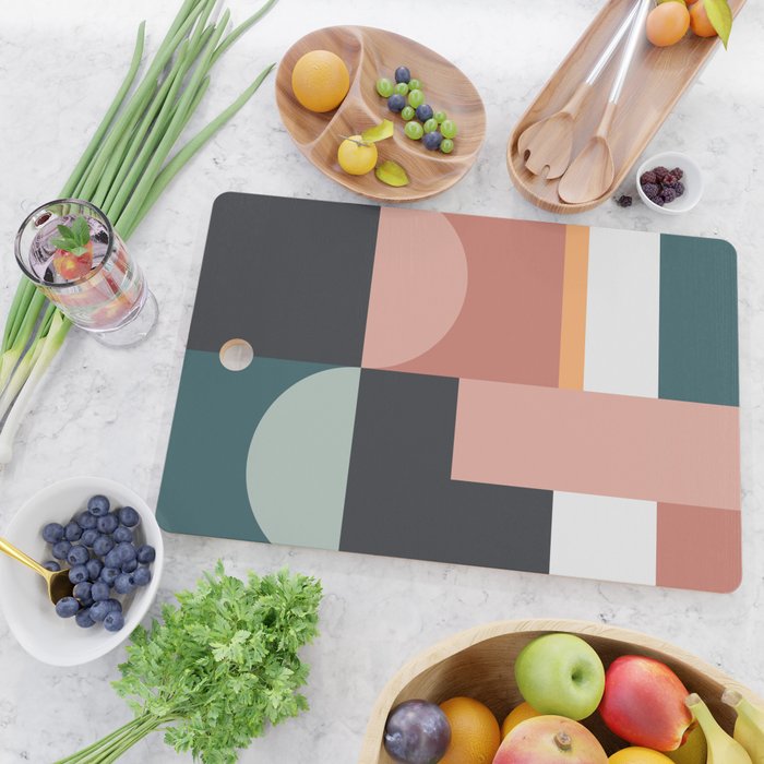 Abstract Geometric 07 Cutting Board Gallery Image 2