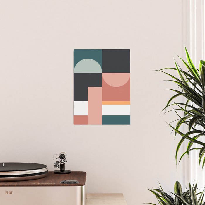 Abstract Geometric 07 Poster Gallery Image 2