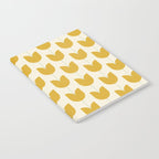 Spring Tulips II Yellow Mid Century Flowers Notebook Gallery Image 2