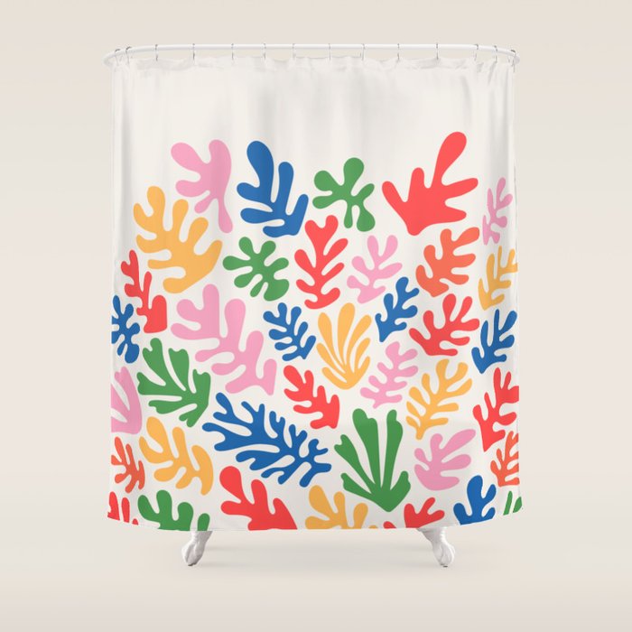 Matisse Paper Collage I Shower Curtain Gallery Image 1