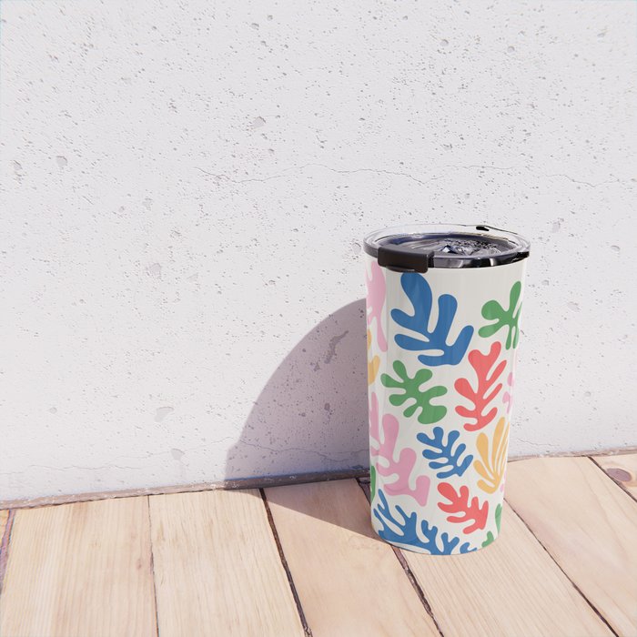 Matisse Paper Collage I Travel Mug Gallery Image 4