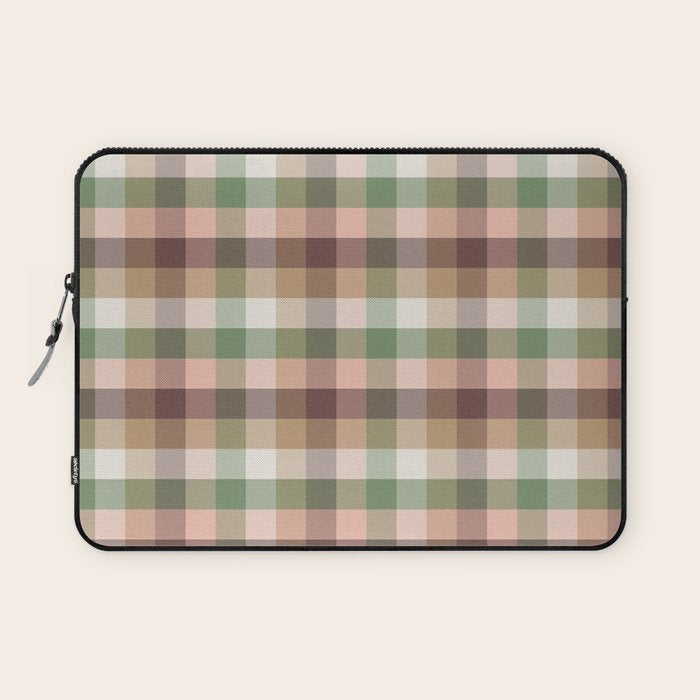Timberland Gingham Plaid Cozy Heirloom Multi Laptop Sleeve Gallery Image 1