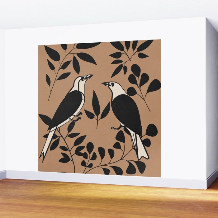 Song in the branches 5 Wall Mural Gallery Image 2