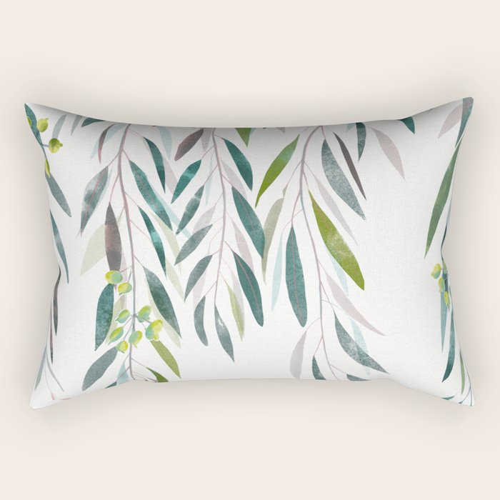 Eucalyptus Drop  Rectangular Pillow Gallery Image 2