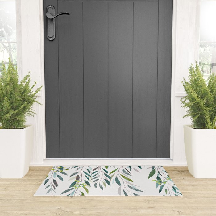 Eucalyptus Drop  Welcome Mat Gallery Image 3