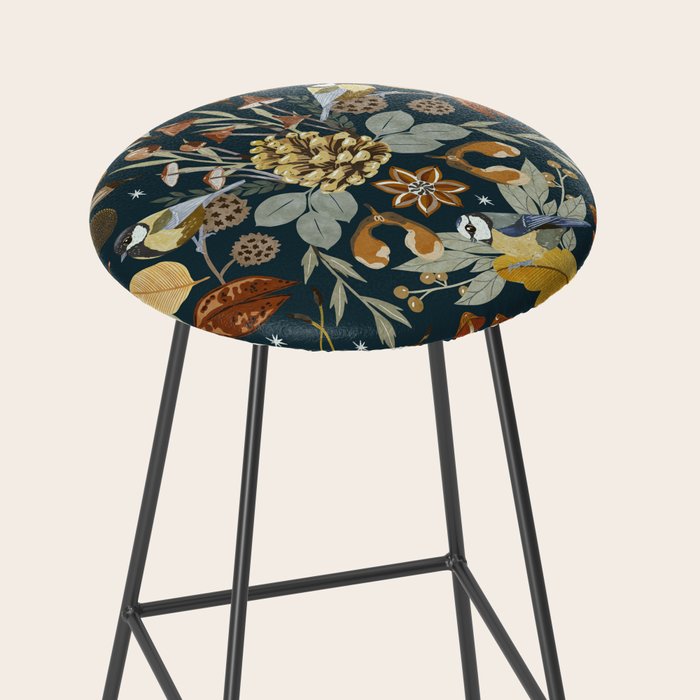 Birds in Autumn Night DP Stool Gallery Image 2