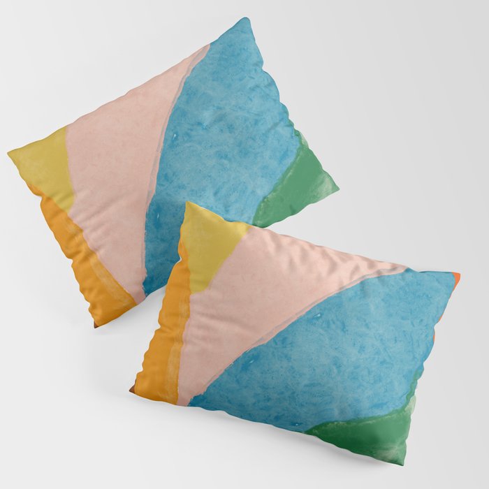 Color Composition Pillow Sham Gallery Image 1