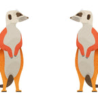 Whimsy Meerkats Coffee Mug Gallery Image 2