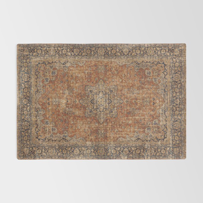mustard antique rug Rug Gallery Image 2