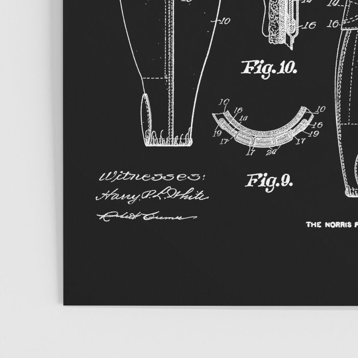 American Football Old Vintage Patent Drawing Print Poster Gallery Image 3