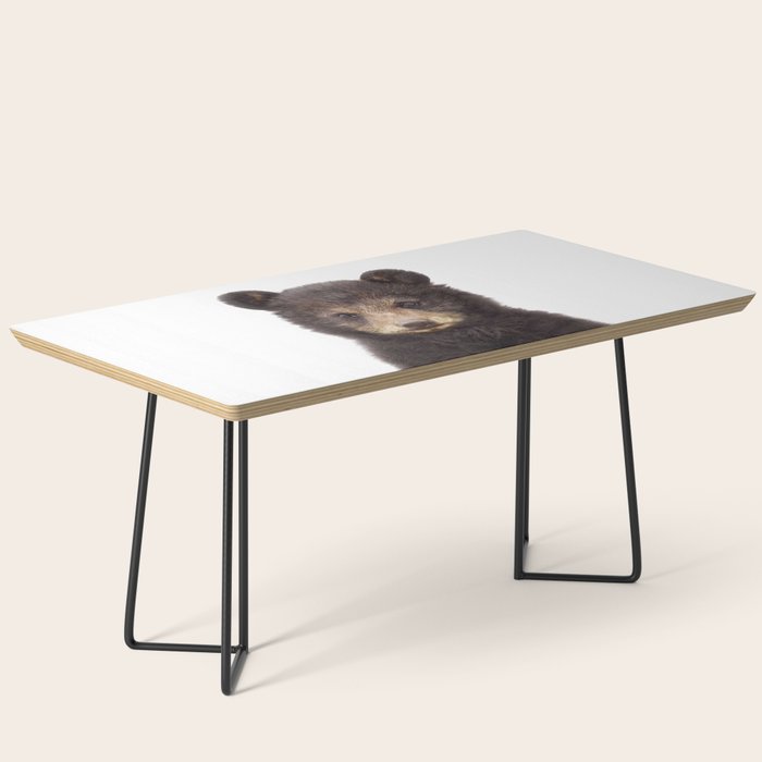 Baby Bear, Bear Cub, Kids Art, Baby Animals Art Print By Synplus Coffee Table Gallery Image 1